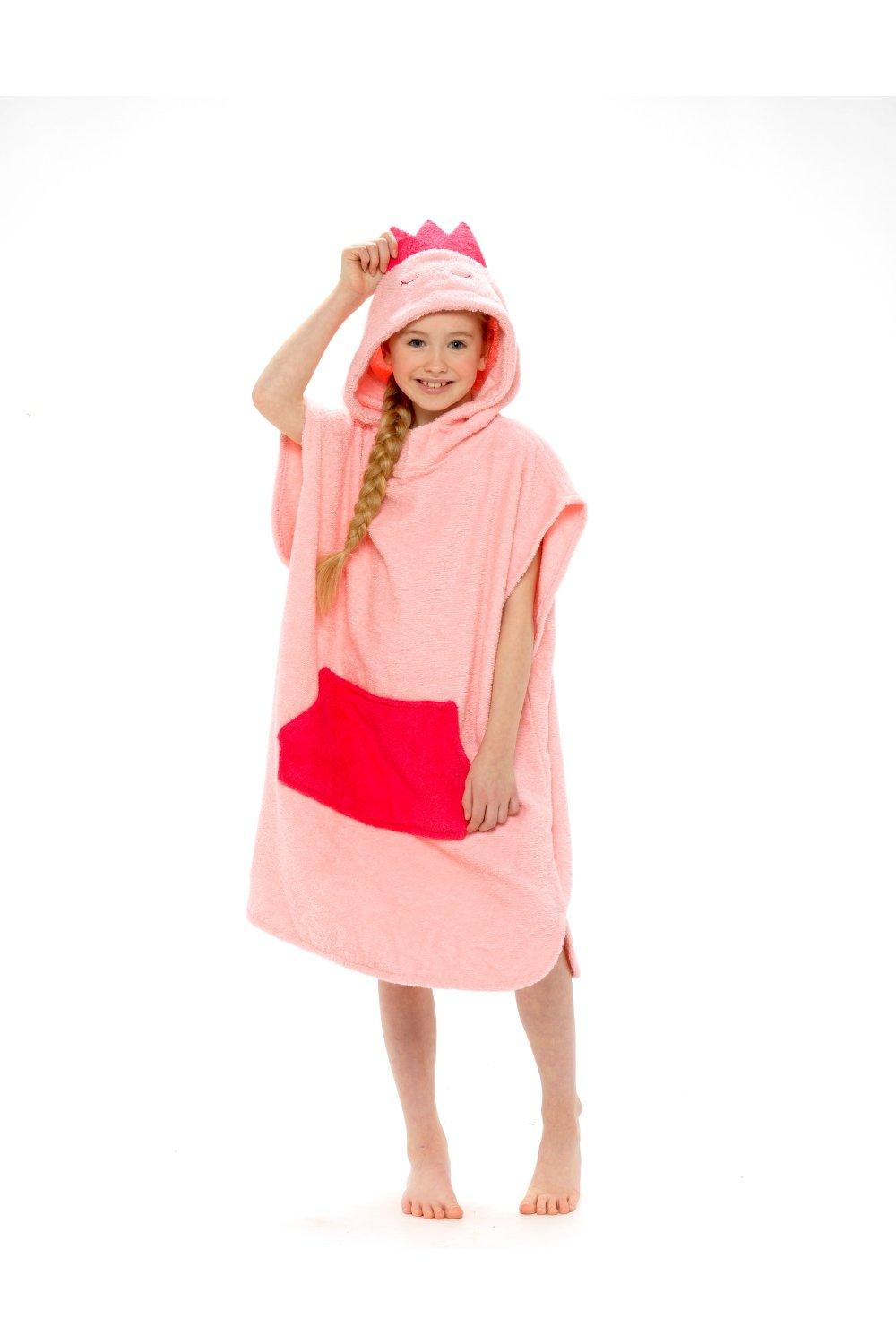Pure Cotton Embriodered Hooded Poncho