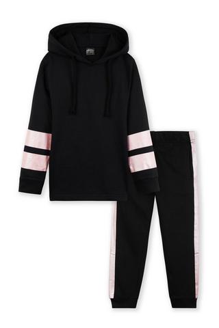 Product Hoodie and Joggers Set Black