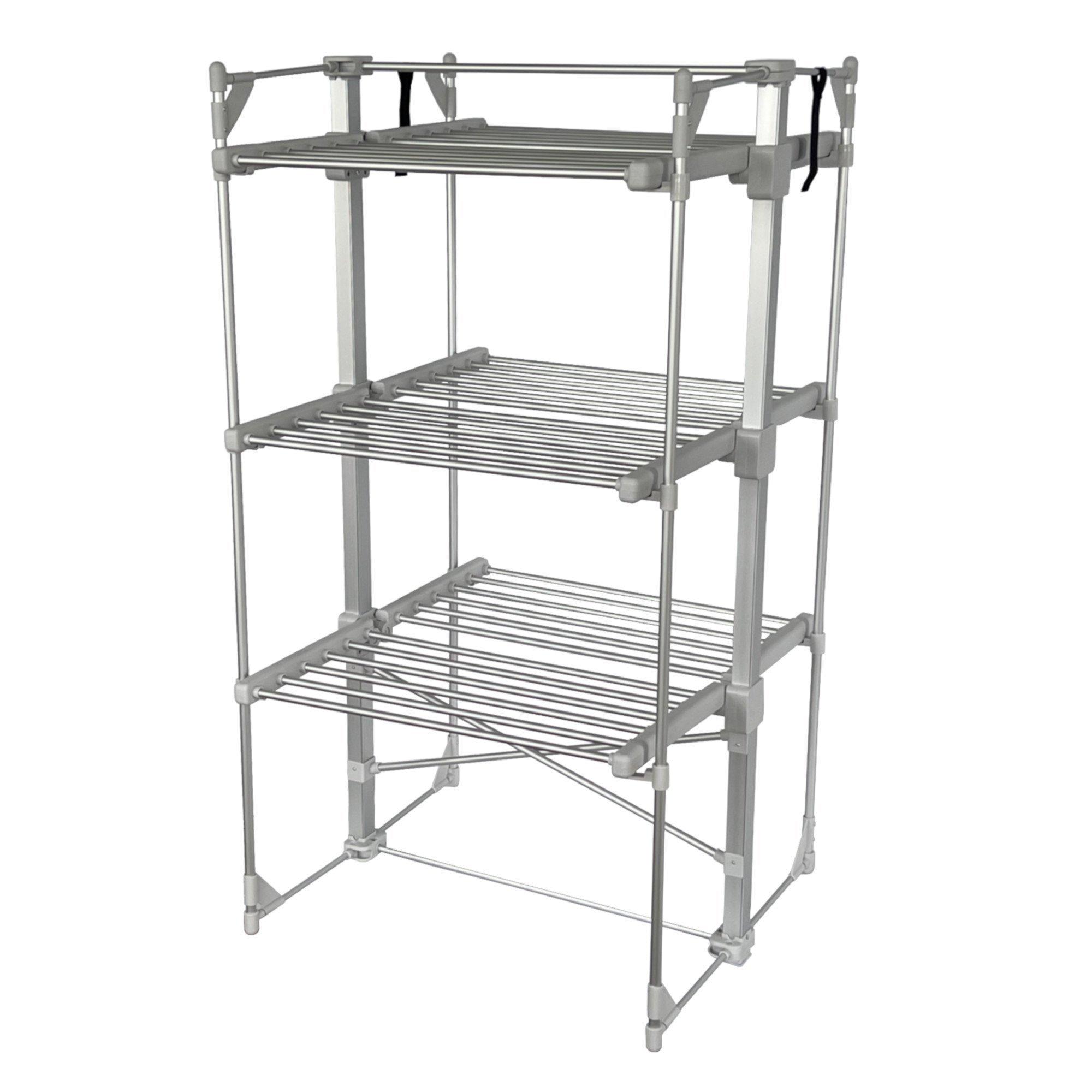 3 Tier Electrical Heated Folding Clothes Horse Airer
