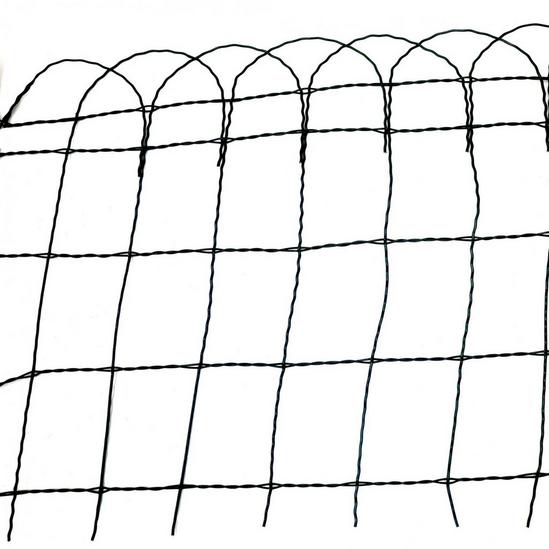 Oypla 10m x 650mm Garden Lawn Border Edging Fencing 4