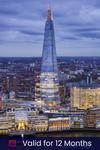 Activity Superstore A Romantic Escape for Two & View from the Shard with Champagne Gift Experience thumbnail 1