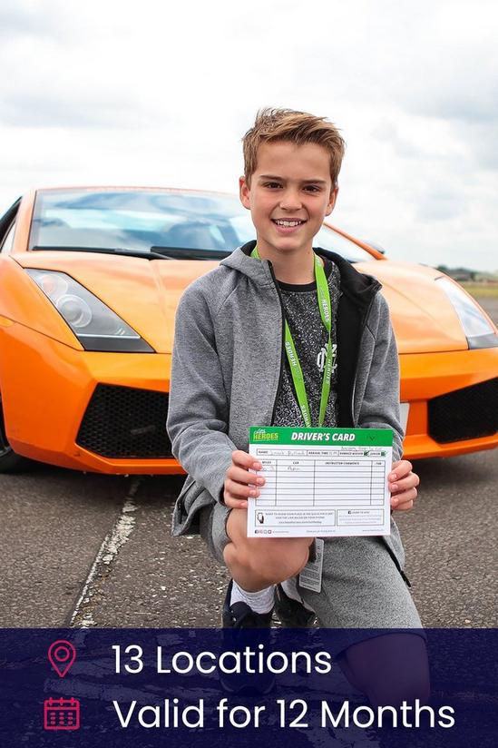 Activity Superstore Junior Supercar Taster Gift Experience 1