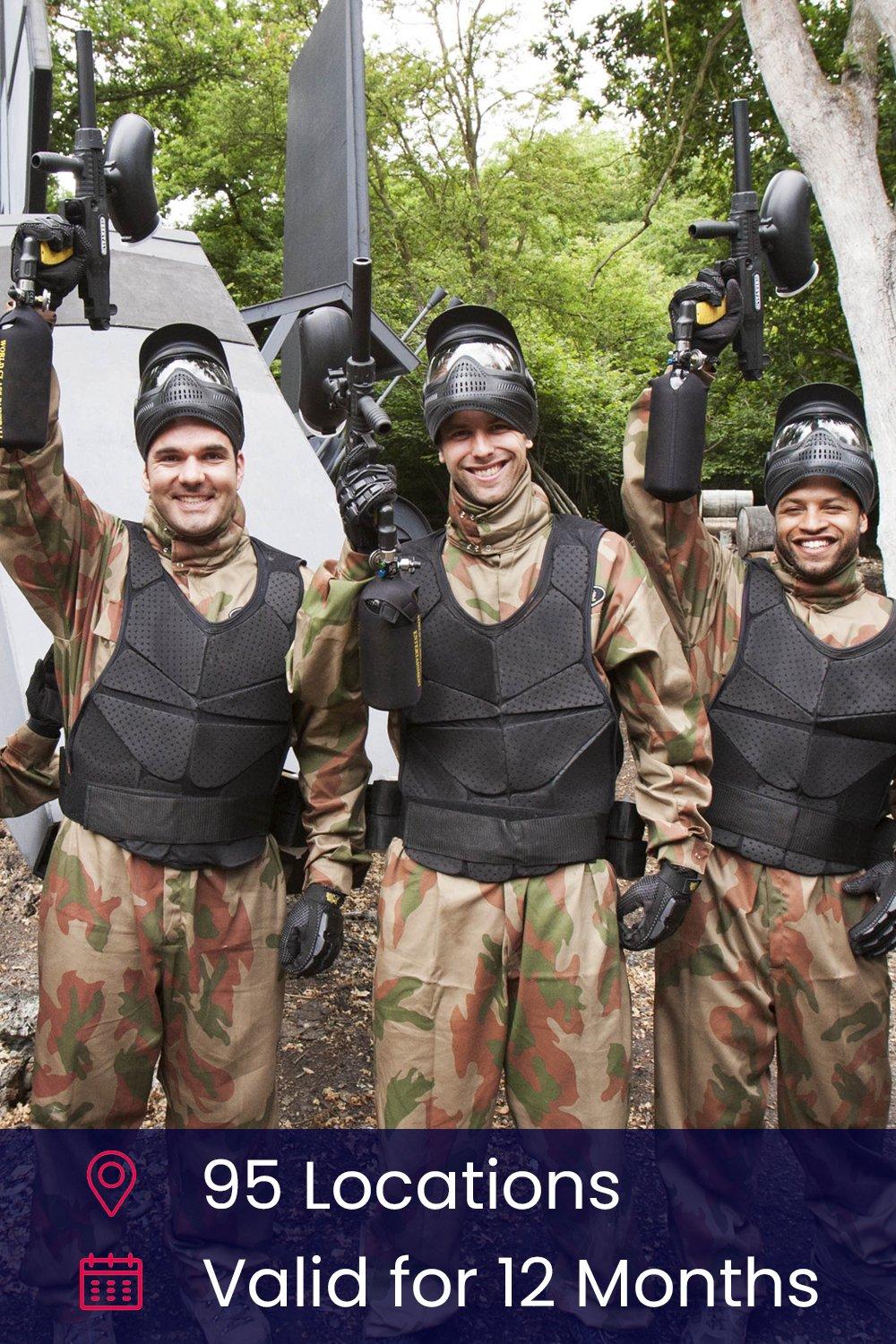 Paintball Combat for Eight Gift Experience