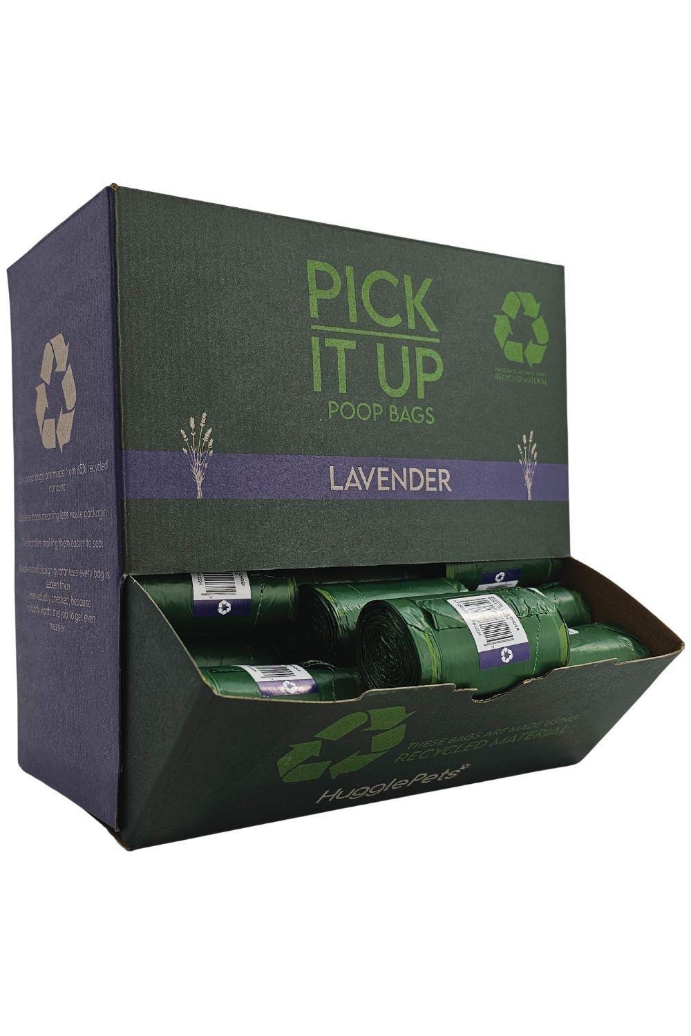 Pick It Up Lavender Dog Poop Bags - 54 Rolls (810pk)