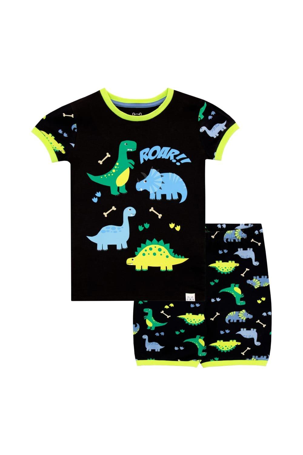 Dinosaurs Short Cosy Snuggle Fit Pyjamas