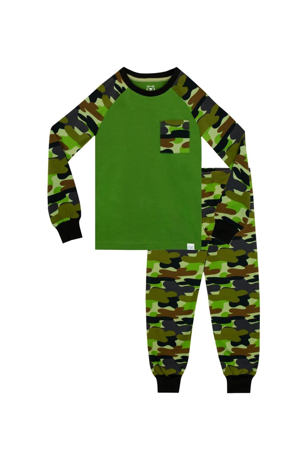 Military Camo Cosy Snuggle Fit Pyjamas