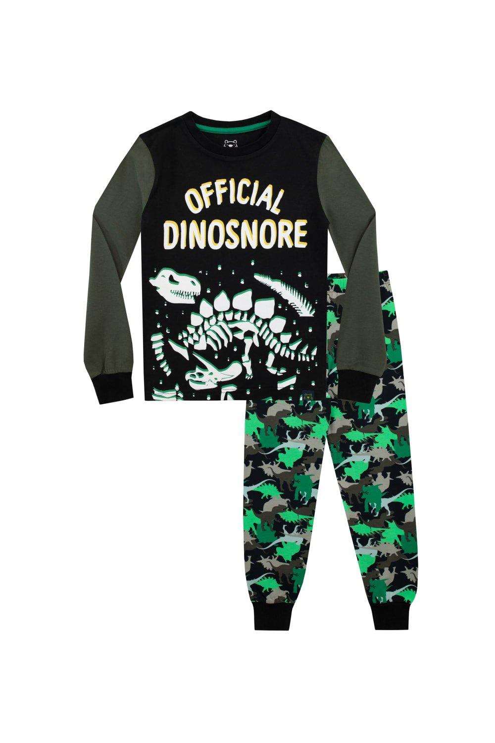 Offical Dinosnore Cosy Snuggle Fit Pyjamas