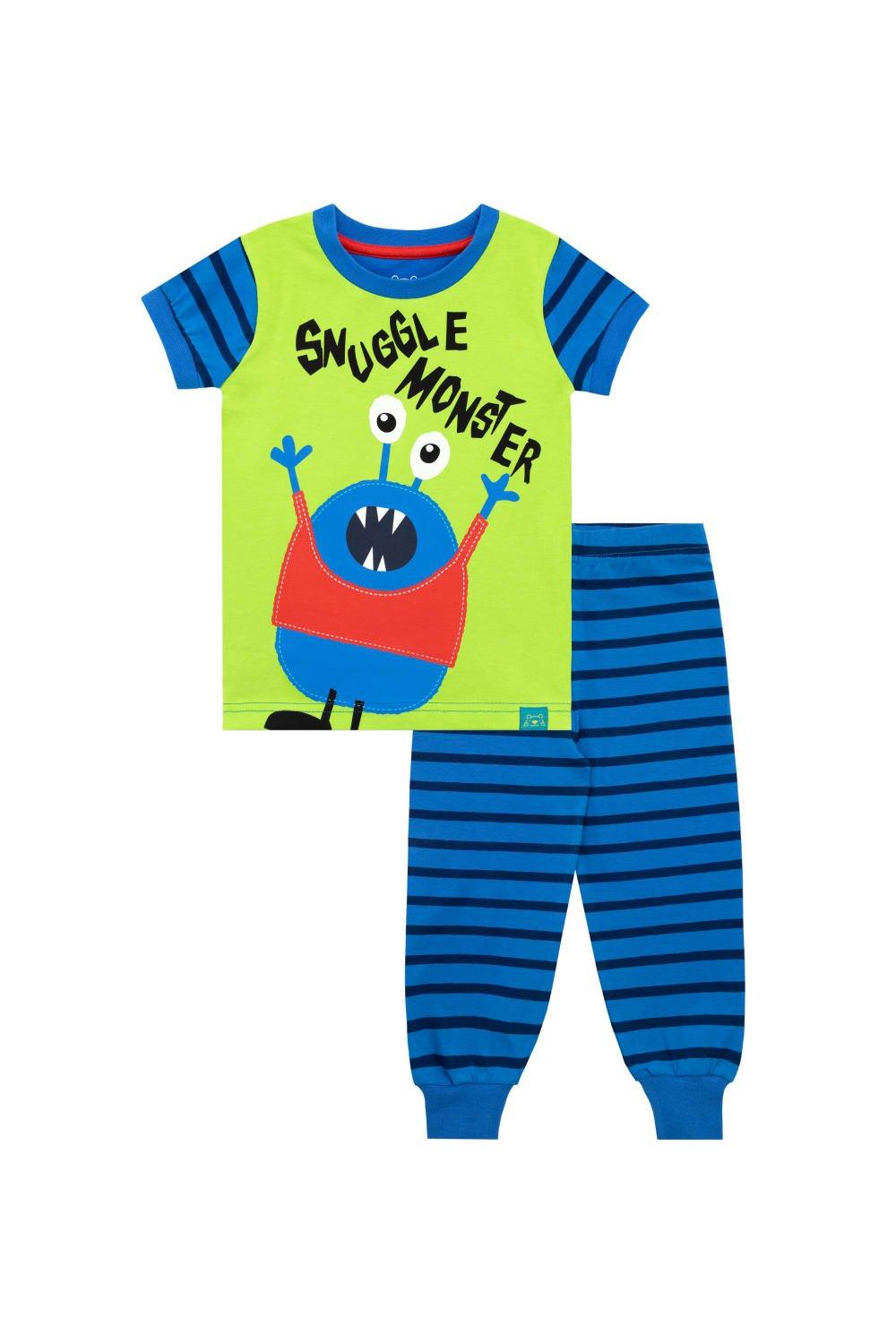 Snuggle Monster Cosy Snuggle Fit Pyjamas