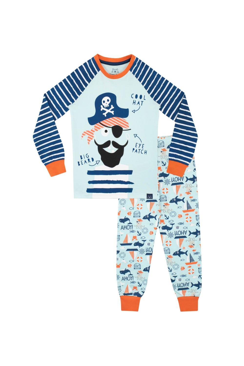 Stripey Pirate Cosy Snuggle Fit Pyjamas