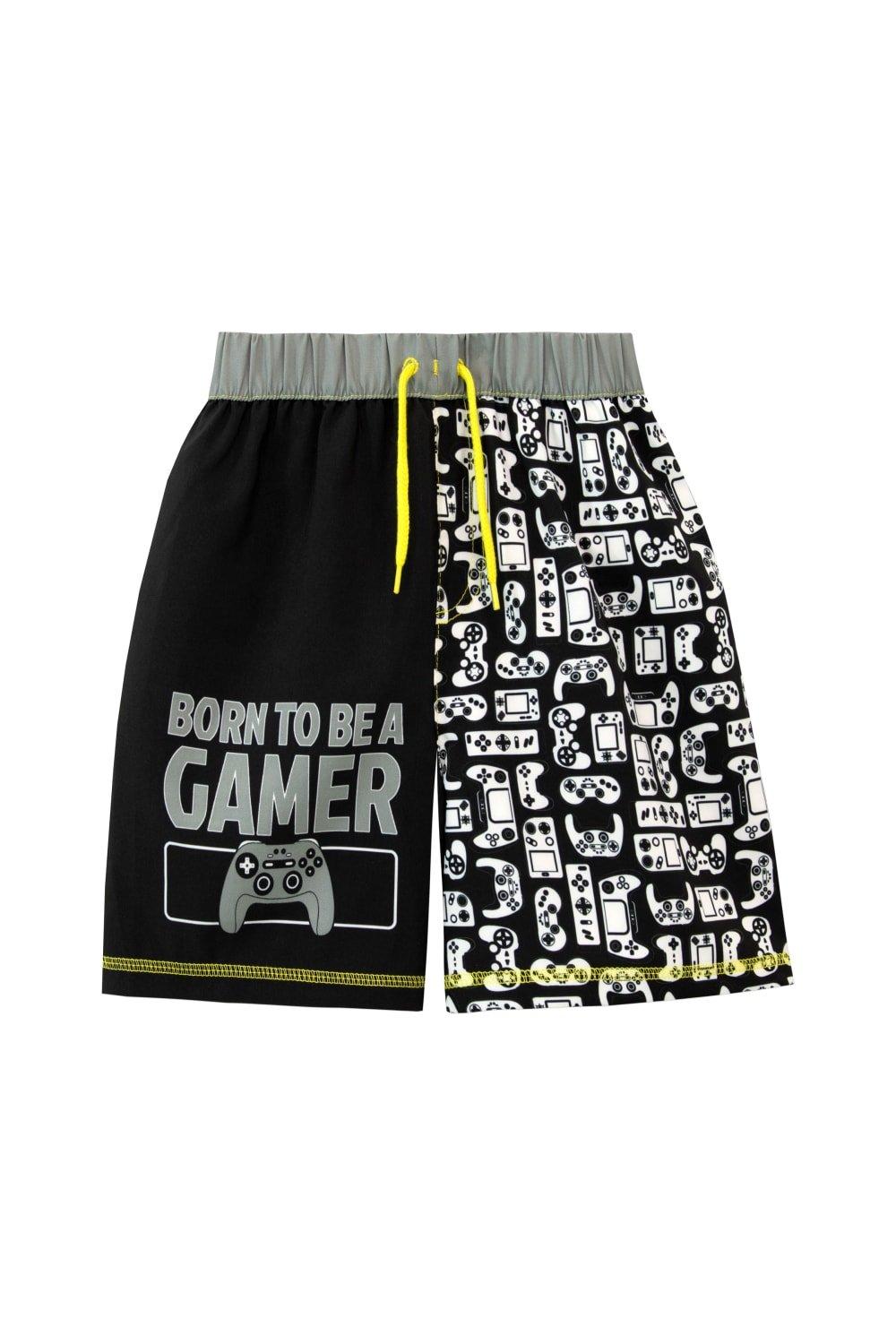 Born To Be A Gamer Gaming Swim Shorts