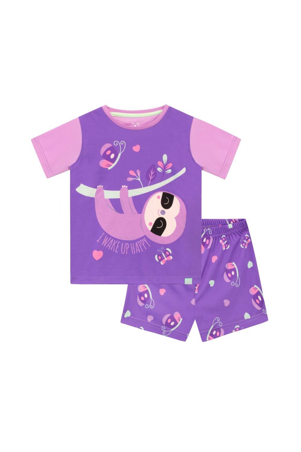 Sloth Print Short Pyjamas