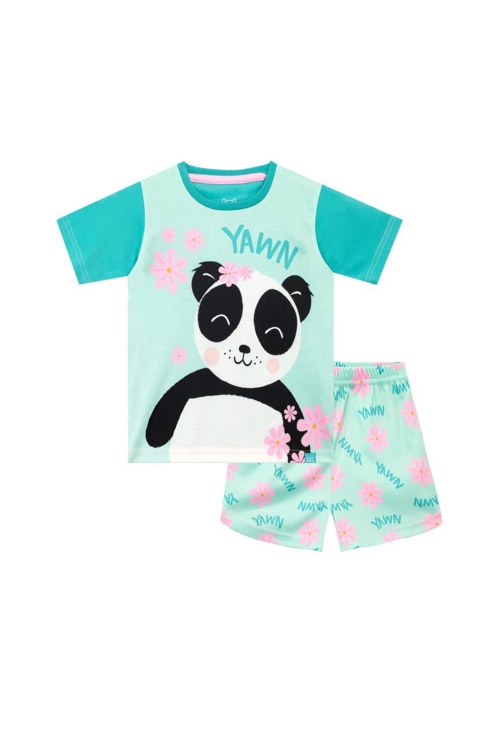 Panda Print Short Pyjamas