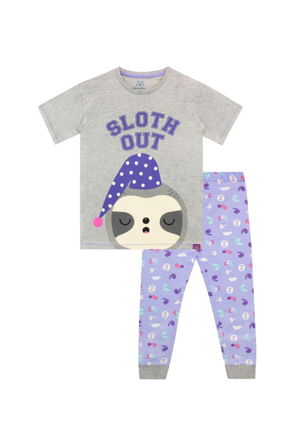 Sloth Out Print Pyjamas