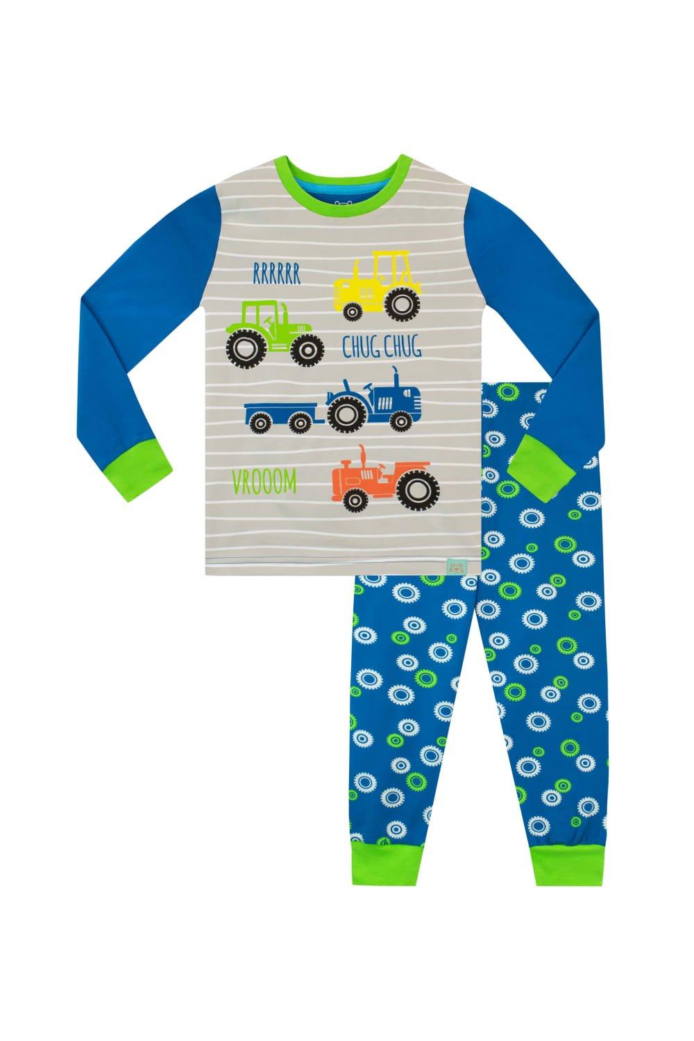 Tractor Wheels Print Pyjamas
