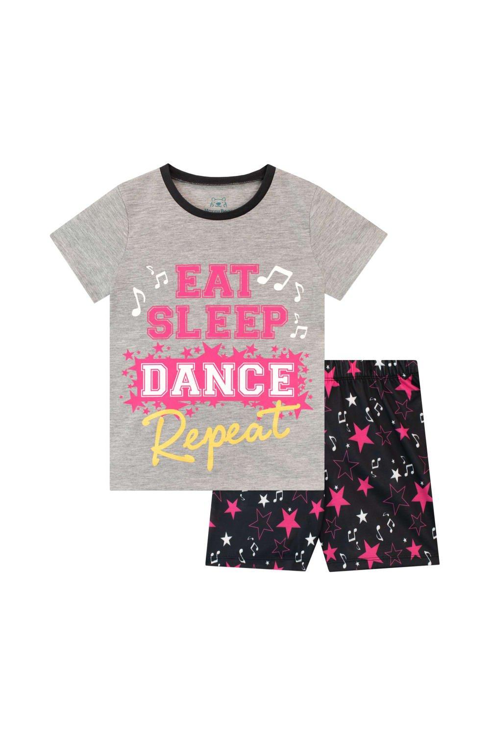 Eat Sleep Dance Repeat Short Pyjamas