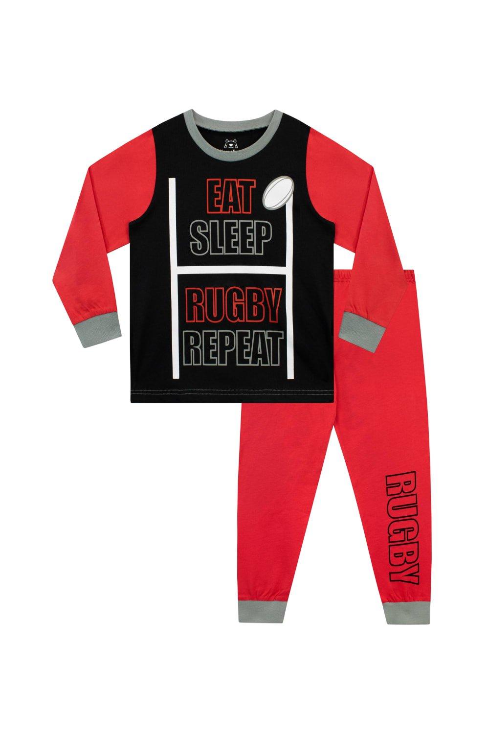 Eat Sleep Rugby Pyjamas
