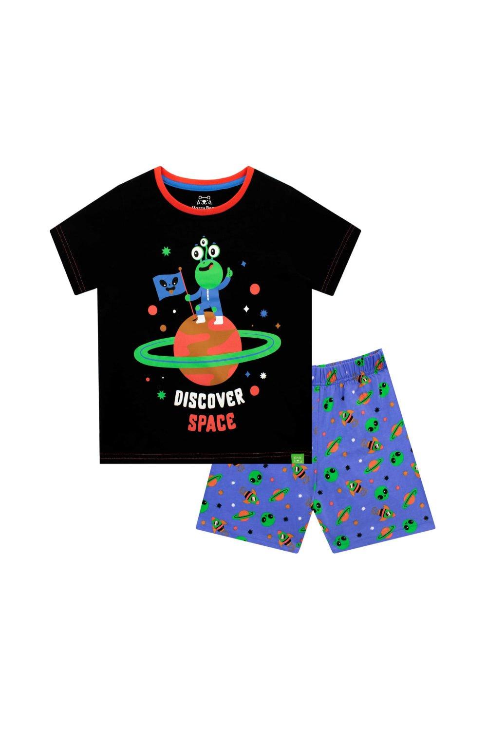 Alien Discover Space Short Pyjamas