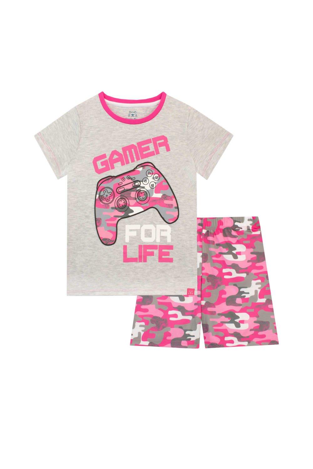Camo Gamer Gaming Short Pyjamas