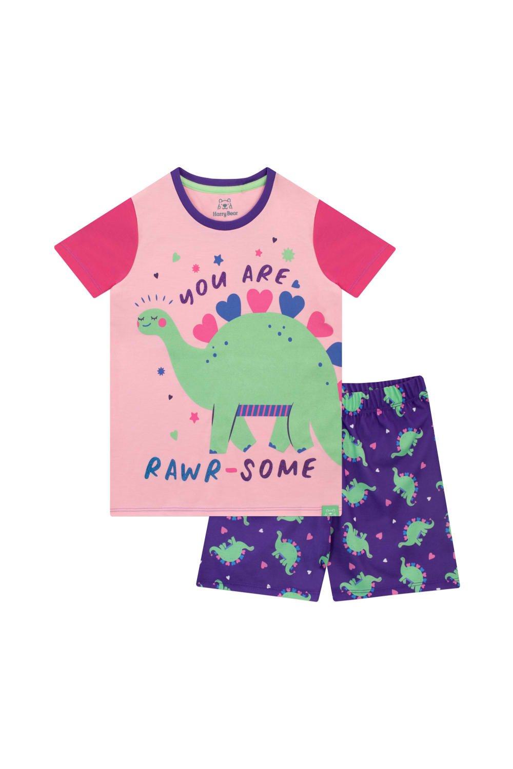 You Are Rawrsome Dino Short Pyjamas