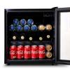 SIA Mini Drinks Fridge, Table Top 50L Beer / Wine Cooler With Glass Door DC2BL thumbnail 3