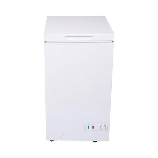 SIA 48cm Freestanding Slimline Compact White Chest Freezer CHF100WH 1