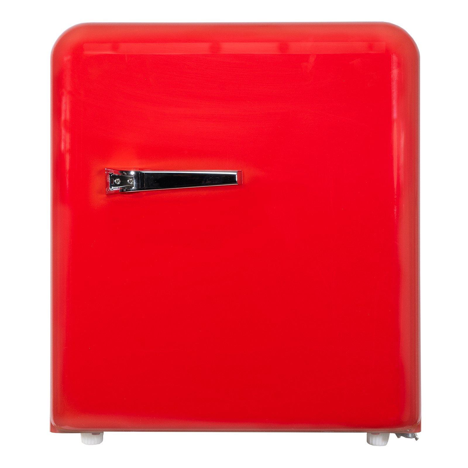 Red Retro Mini Fridge/Drinks Cooler 45L RFM44R