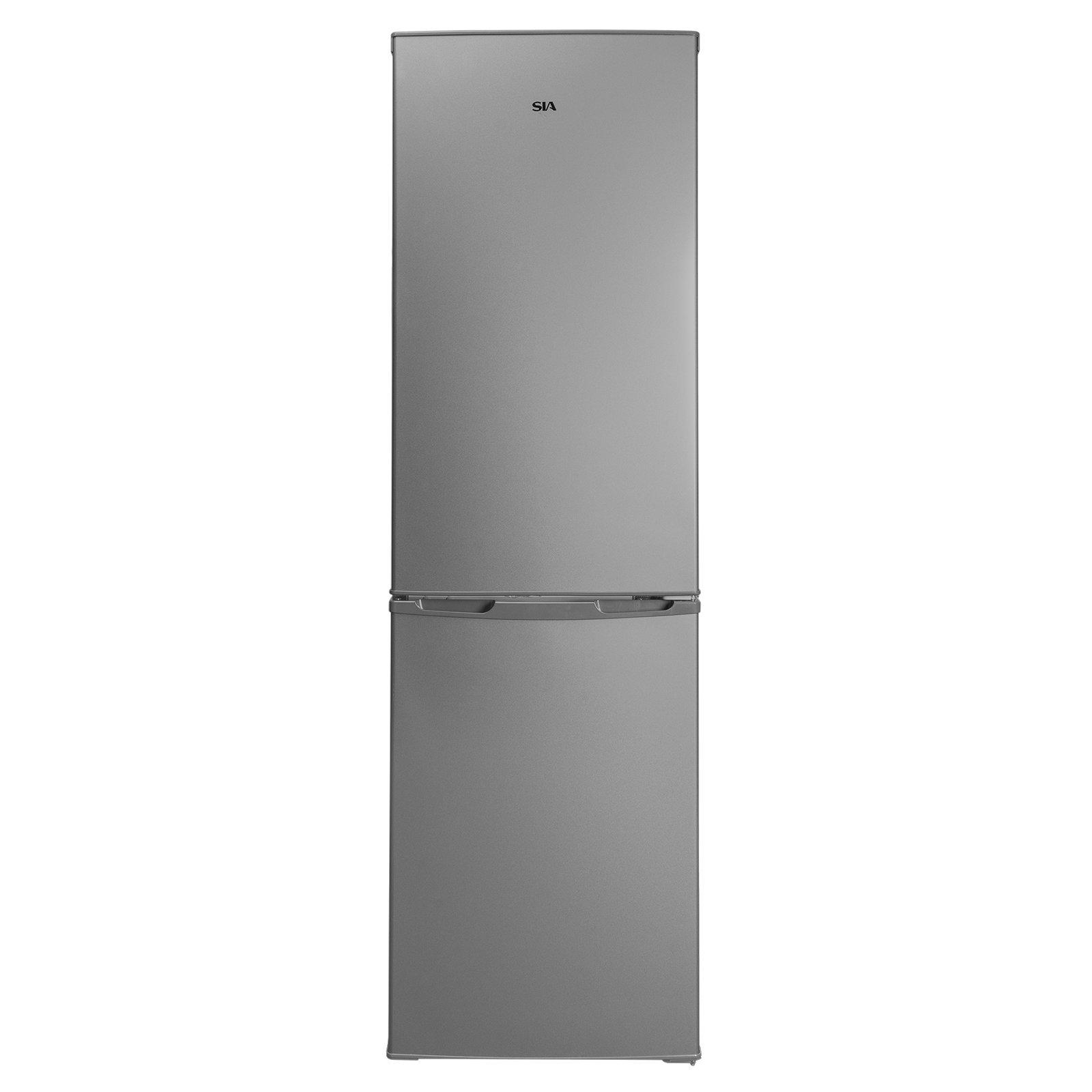 Freestanding silver combi fridge freezer 182L SFF1570SI