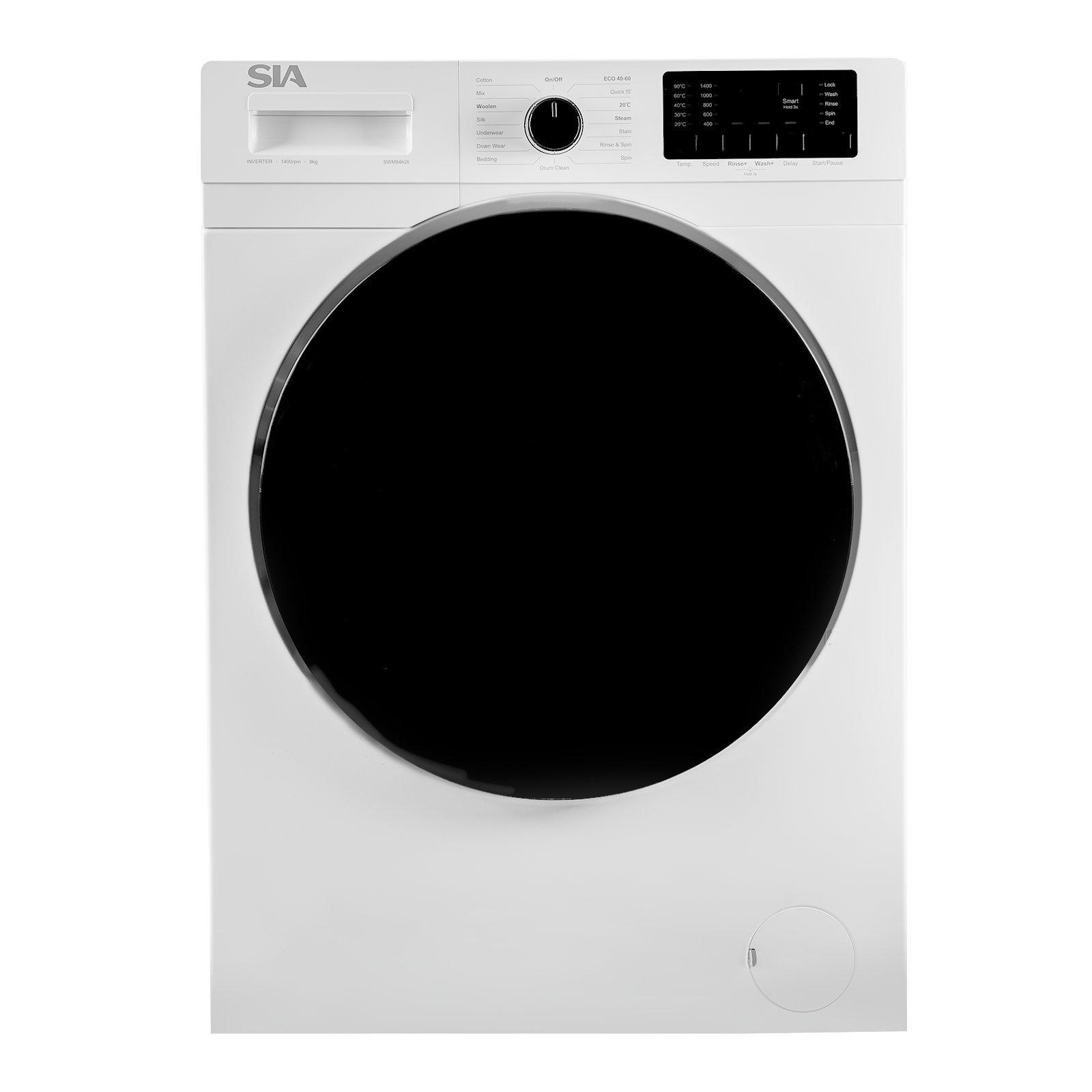 8kg 1400RPM Washing Machine, 16 Programs  - SWM84KW