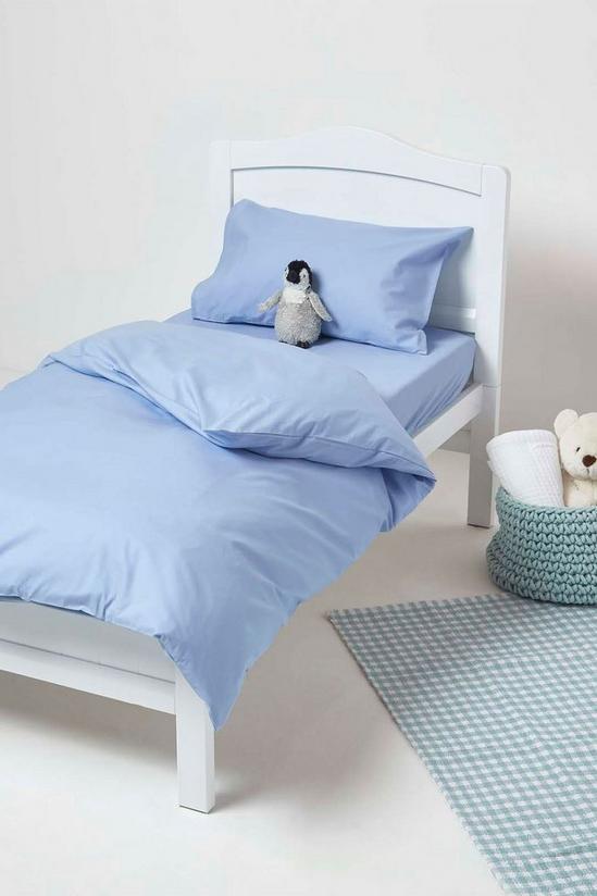 Homescapes Cotton Cot Bed Duvet Cover Set 200 Thread Count 2