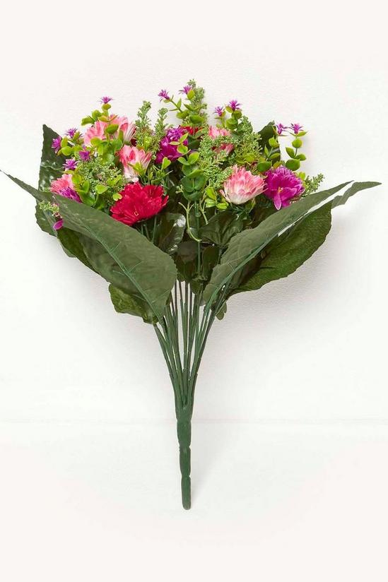 Homescapes Multi Colour Artificial Chrysanthemum Flower Bouquet Arrangement 1