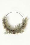Homescapes Pinecone & Green Fir Wire Christmas Wreath thumbnail 4