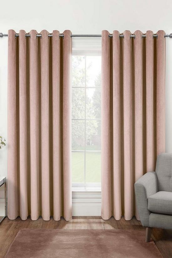Homescapes Thermal 100% Blackout Velvet Curtains 1