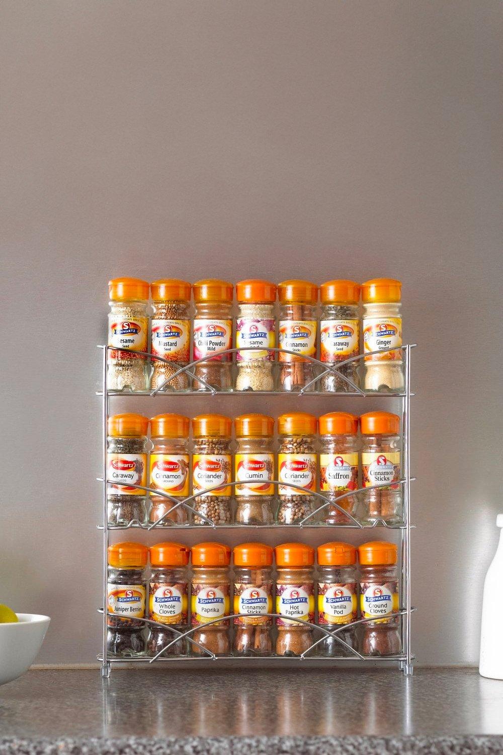 Storage Free Standing 3 Tier Table Top Spice Rack Neo