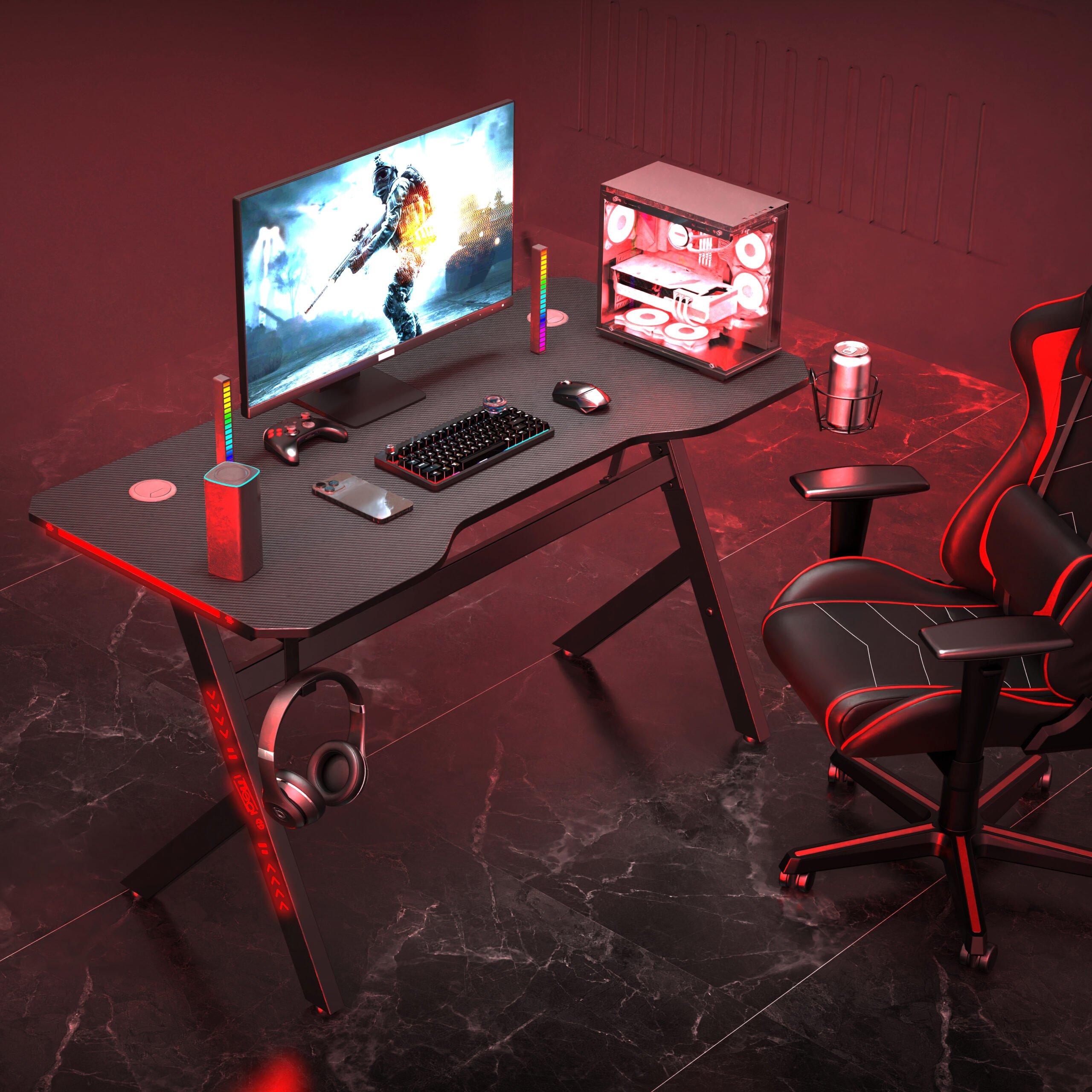 LED Gamer Desk