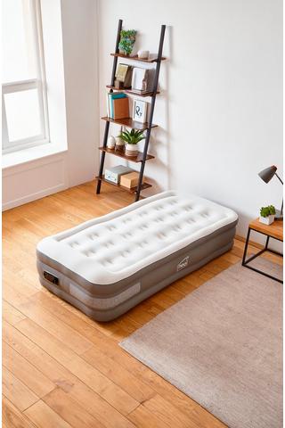 Product Inflatable Air Bed with Built-in Electric Pump Light Grey