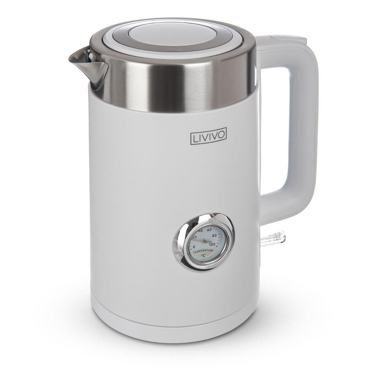 Designed Electric Kettle white