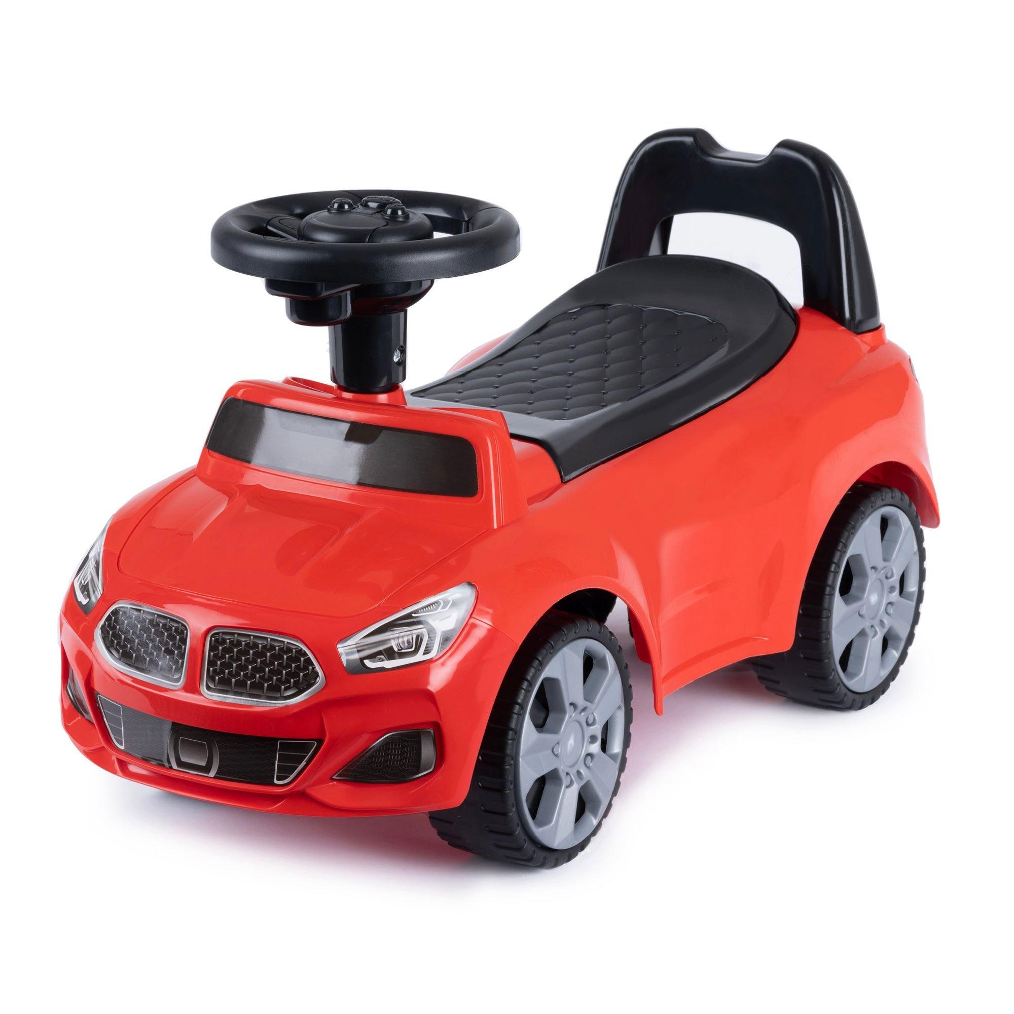Ride On Sliding Sports Car - Push Along Foot to Foot Buggy For Toddlers