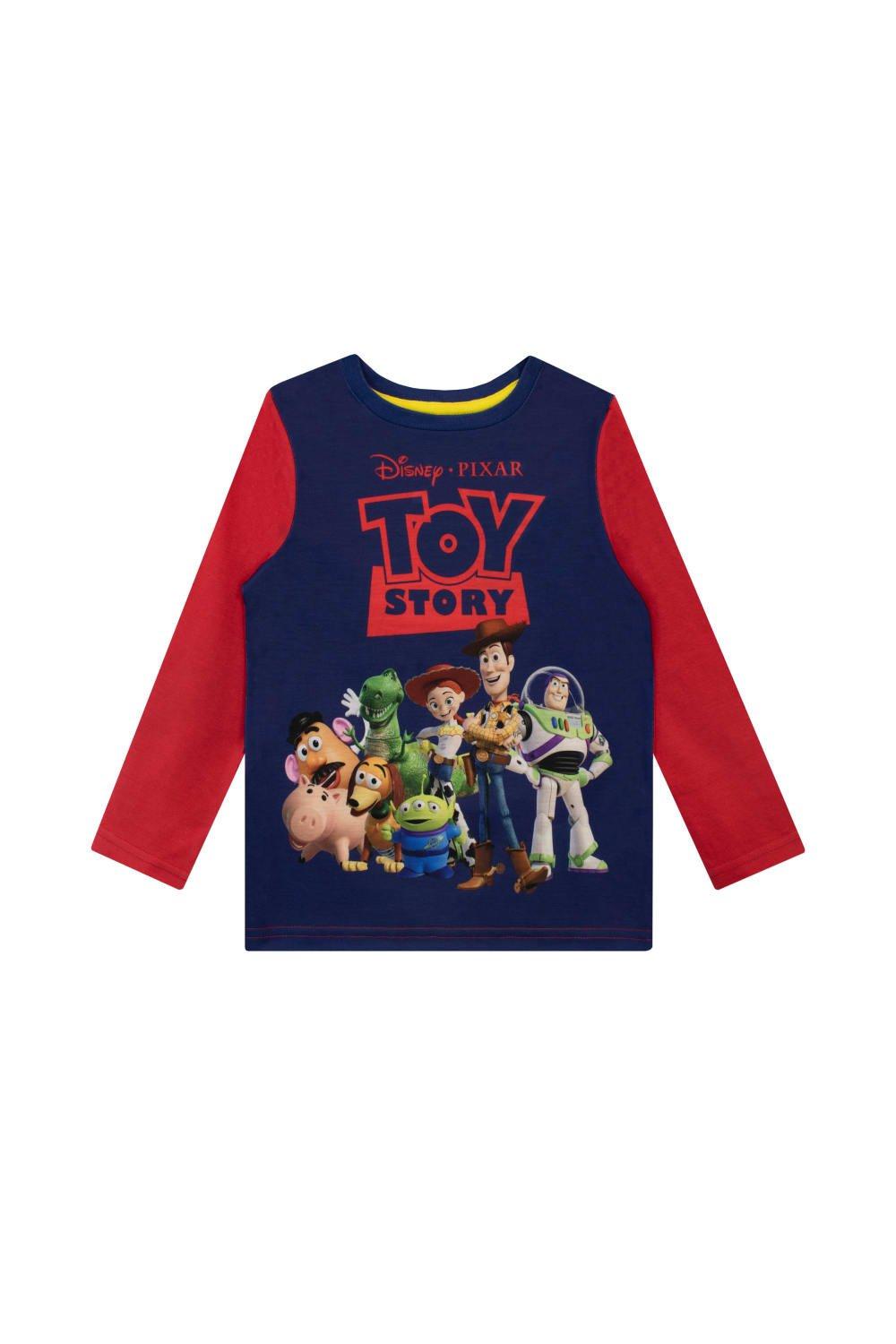 Toy Story Woody Buzz and Bullseye Long Sleeve Top