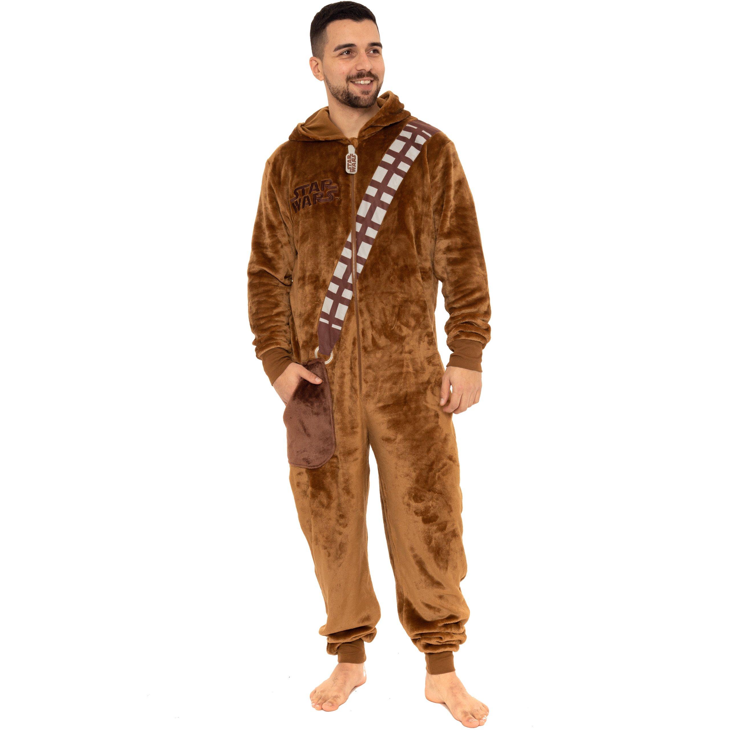 Loungewear Chewbacca Onesie Fleece All In One Star Wars