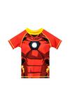 Marvel Ironman Avengers Two Piece Swim Set thumbnail 2