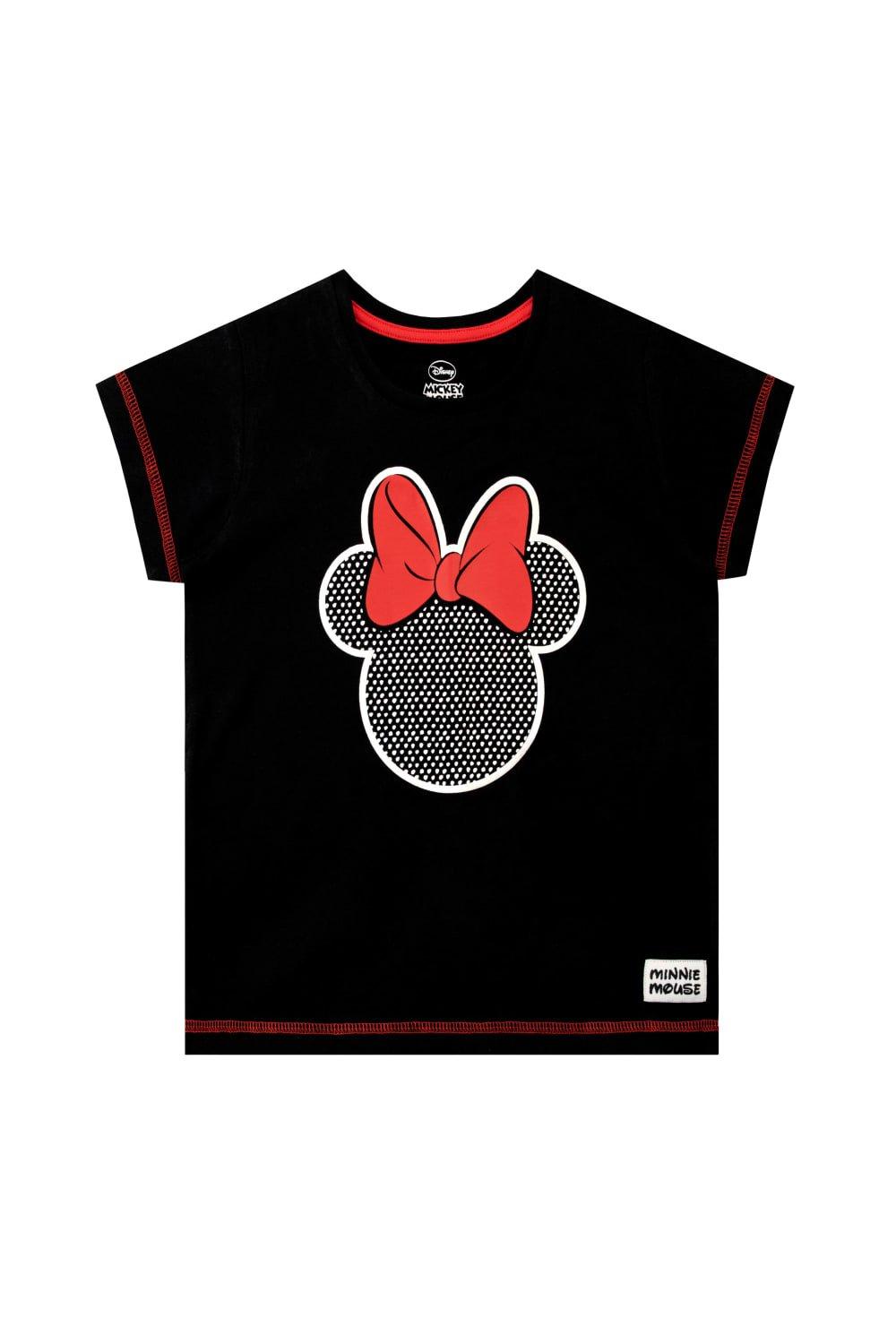 Minnie Mouse Polka Dot Motif T-Shirt