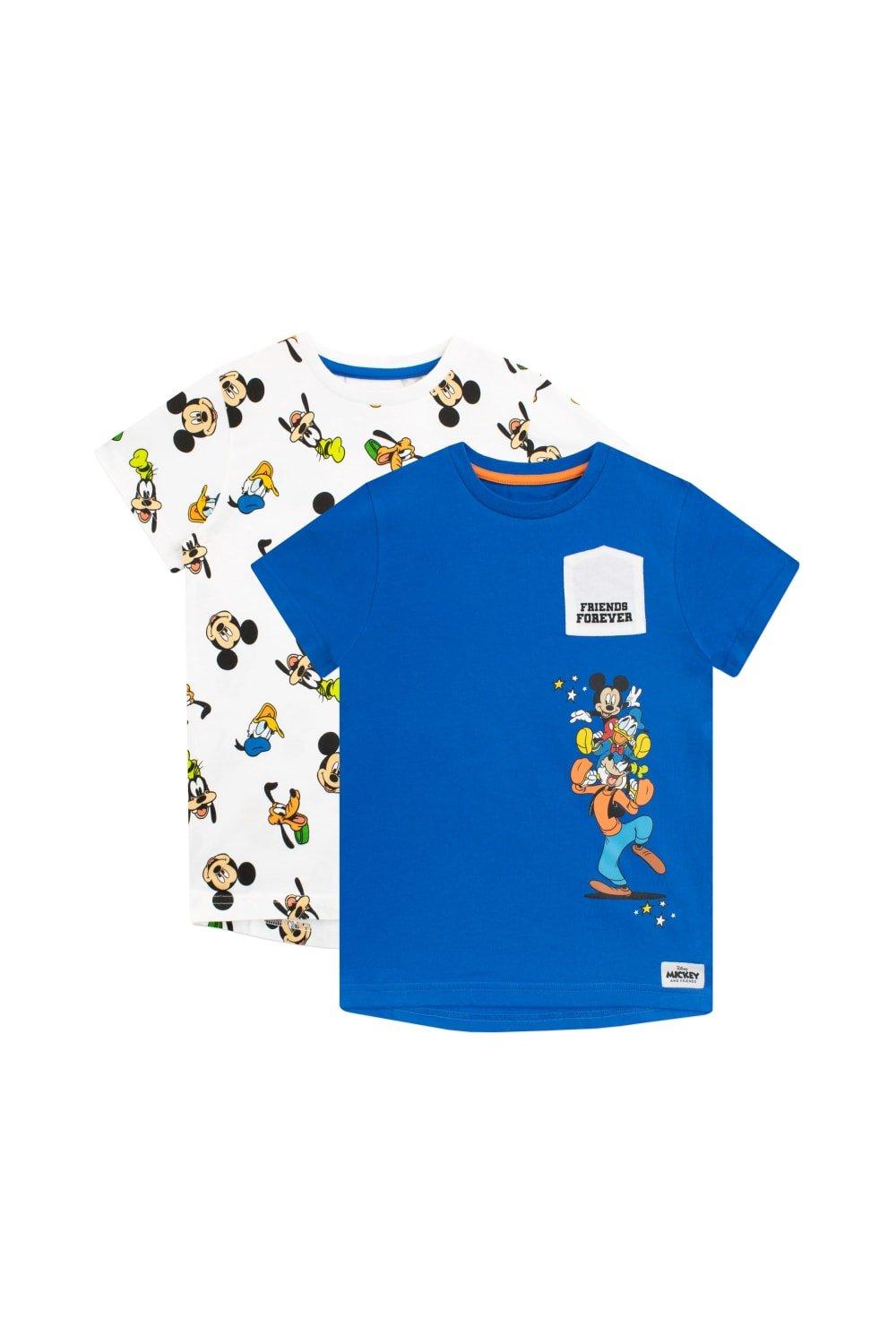 Mickey Mouse And Friends T-Shirt 2 Pack