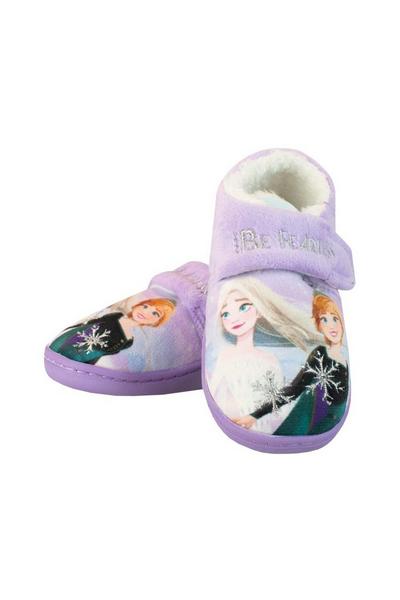 Anna and Elsa Snowflake Frozen Slippers