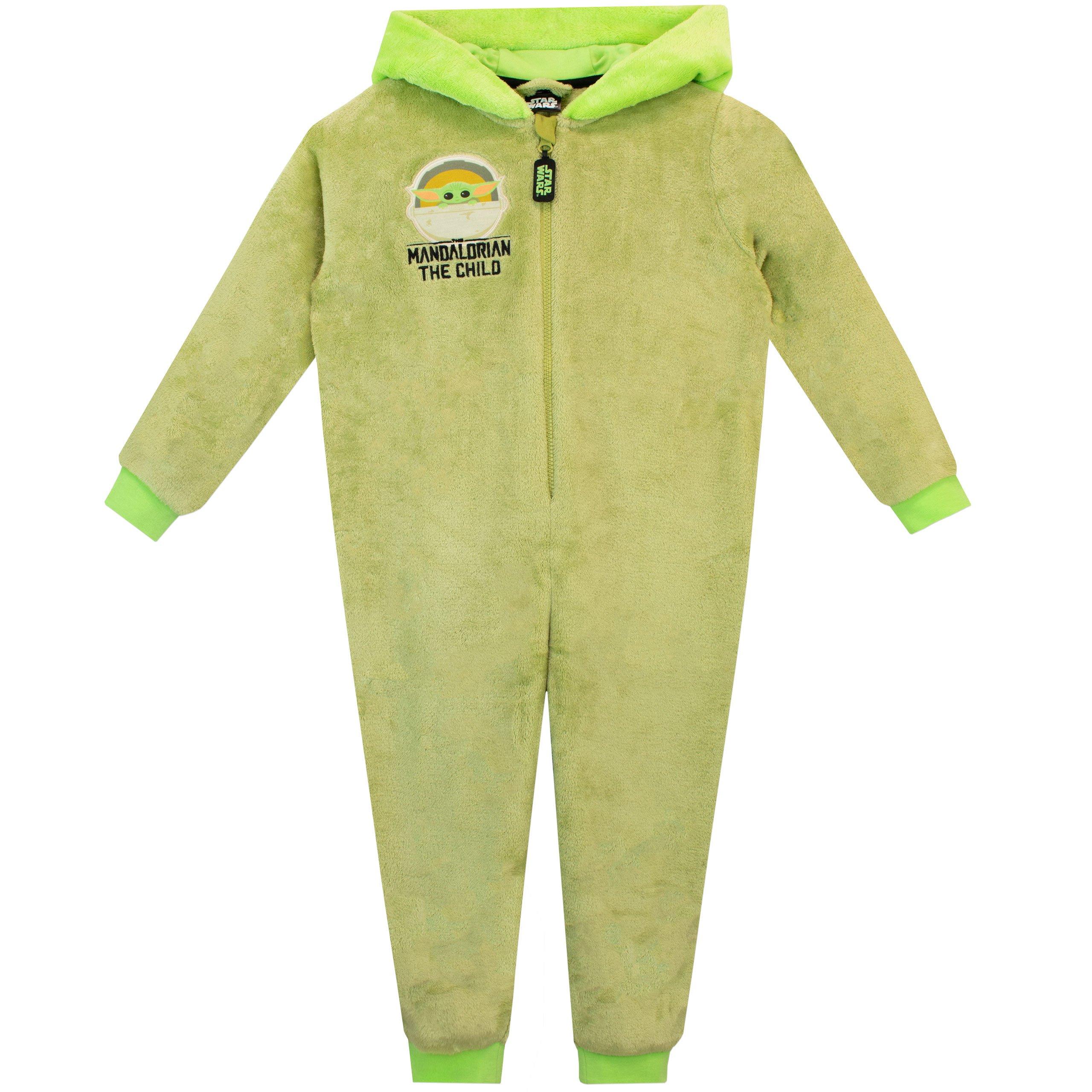 Nightwear Onesie Baby Yoda Fleece All In One Star Wars