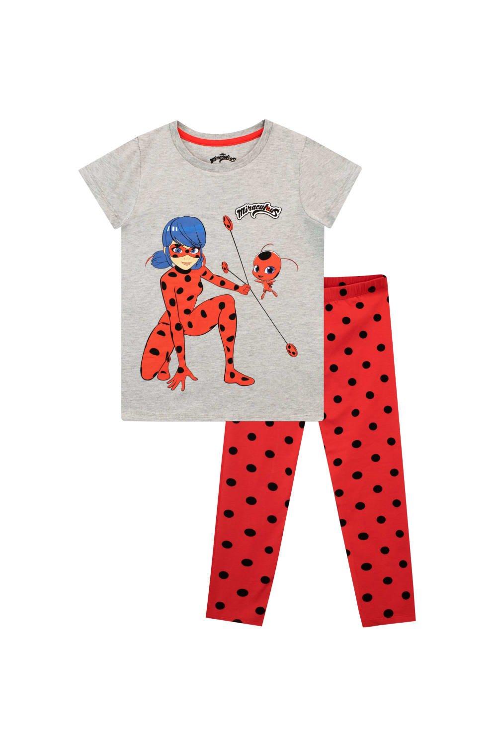 Ladybug and Cat Noir T-Shirt And Leggings Set