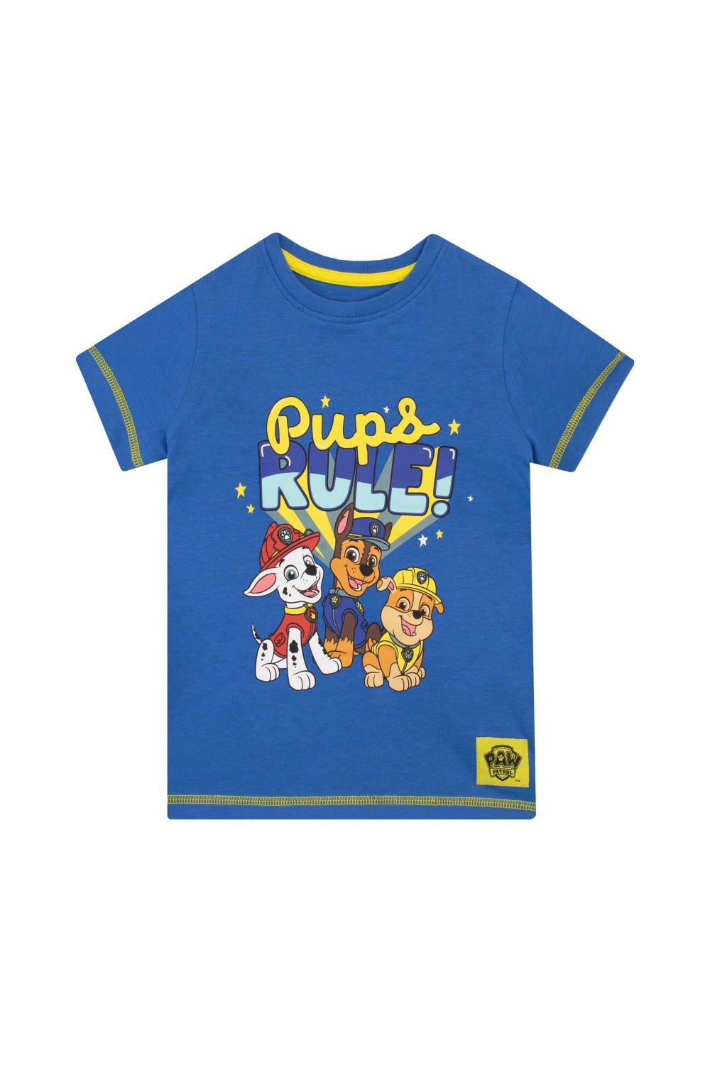 Pups Rule Marshall Chase and Rubble T-Shirt