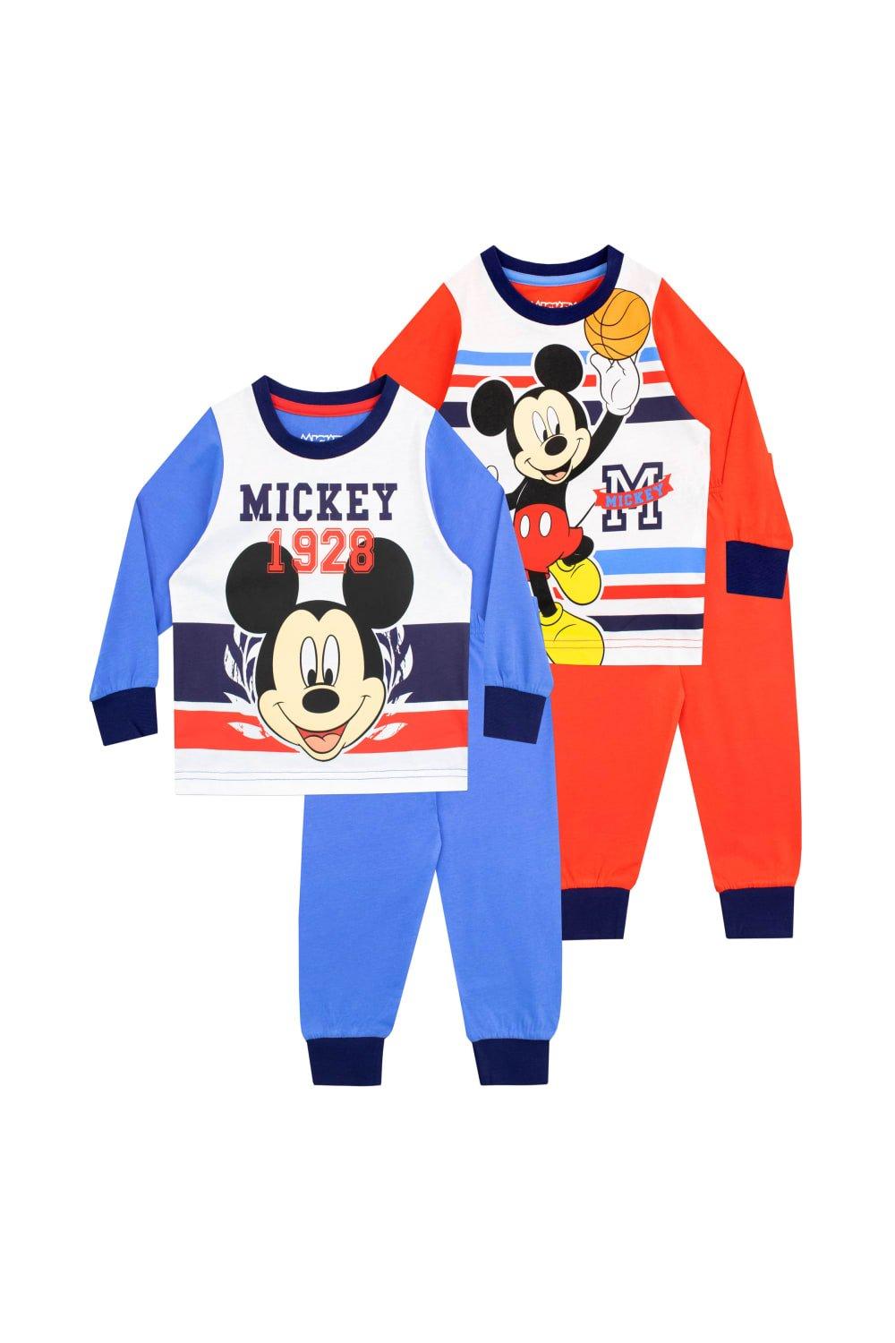 Mickey Mouse 2 Pack Pyjamas