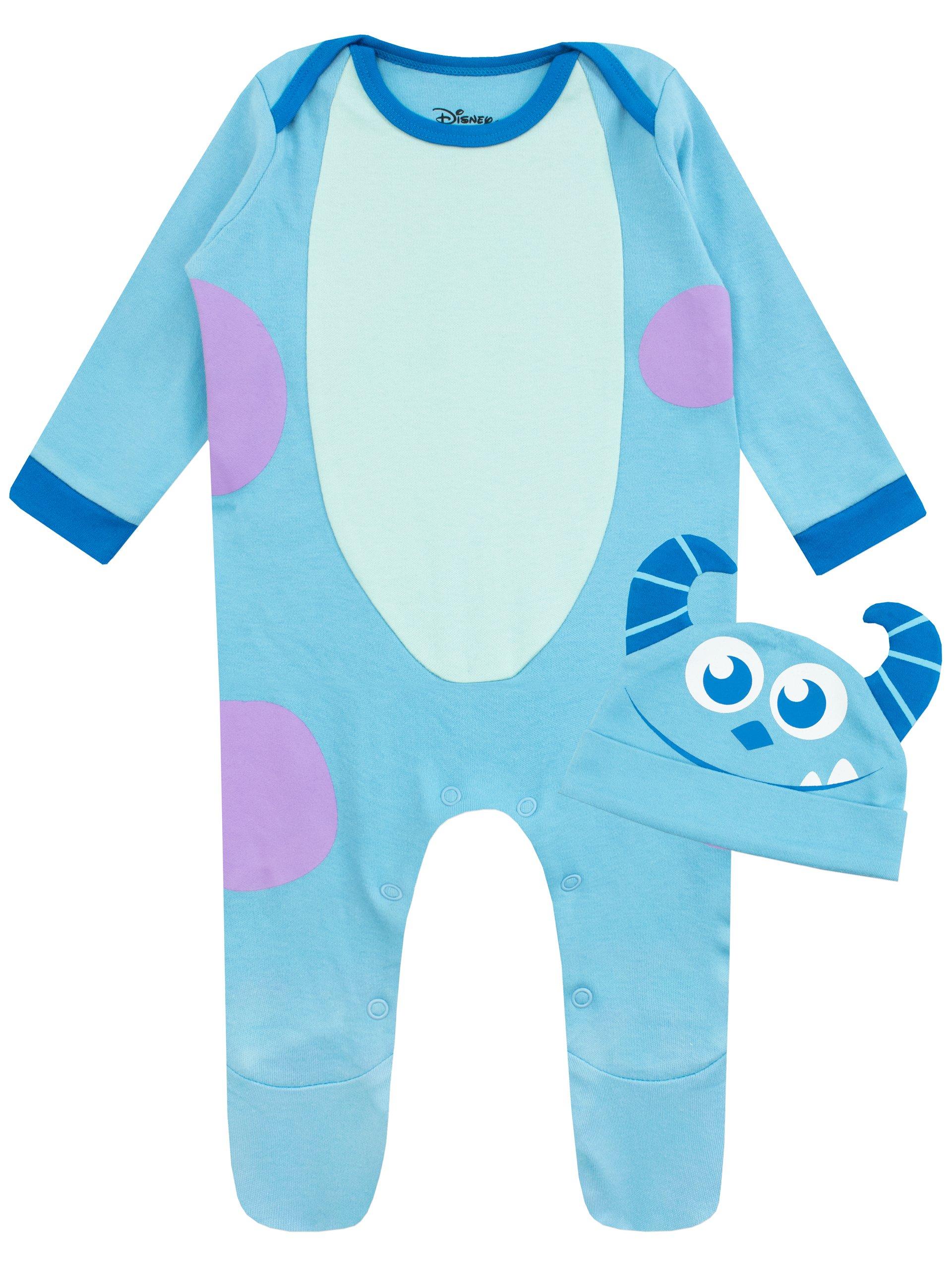 Monsters Inc Baby Sleepsuit Sully