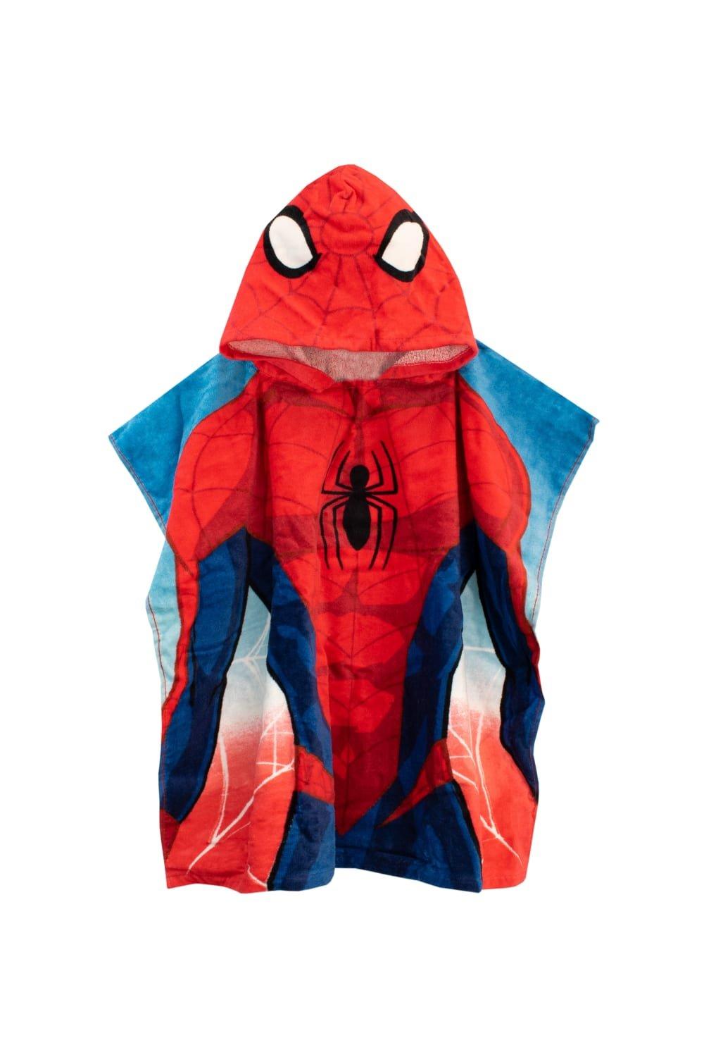 Spiderman Hooded Towel Poncho