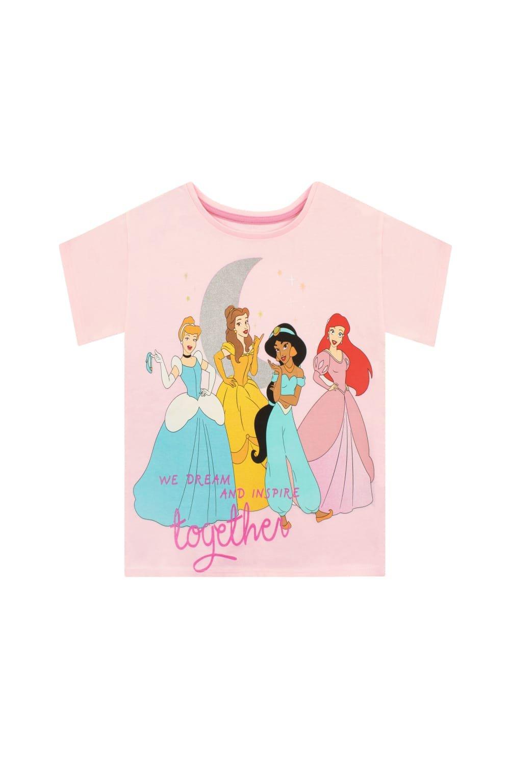 Disney Princess T-shirt We Dream And Inspired Together